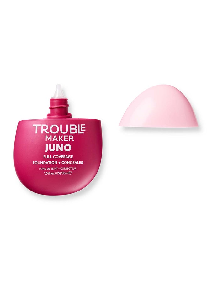Trouble Maker Juno Full Coverage Matte Foundation Moon Walker - Image 1